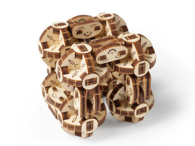 3D-ПАЗЛ UGEARS Сферокуб 3D-ПАЗЛ UGEARS Сферокуб