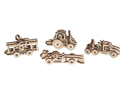 3D-ПАЗЛ UGEARS Фиджет Транспорт 3D-ПАЗЛ UGEARS Фиджет Транспорт