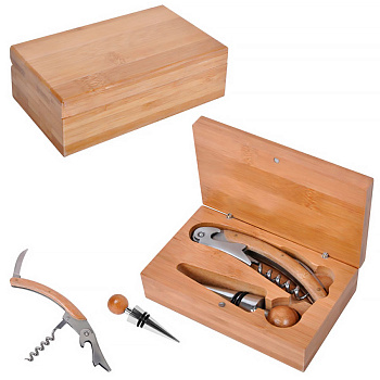 Каталог Набор для вина (2 предмета) от интернет-магазина «7 Сувениров»